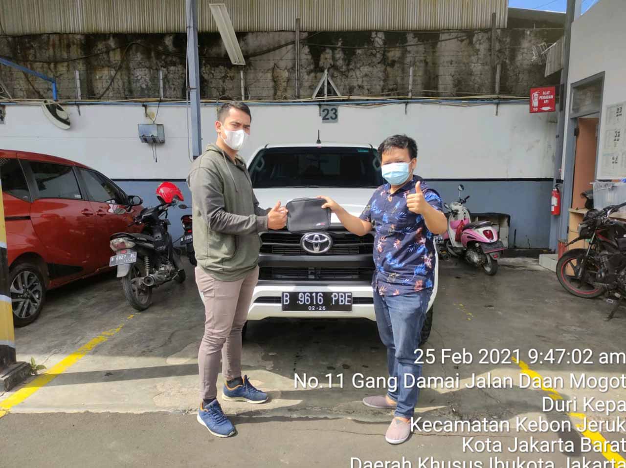 Delivery Toyota Hilux 2021